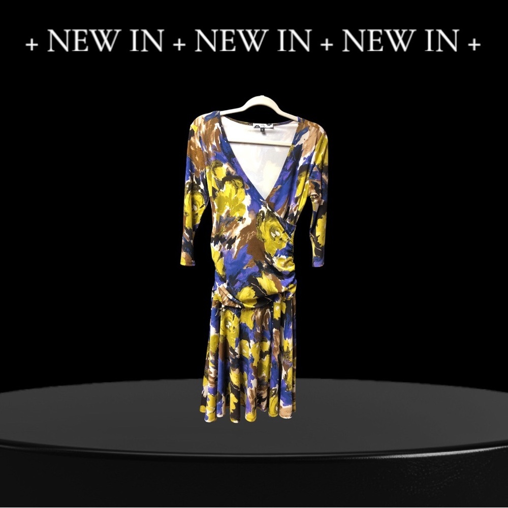 Lily Vibrant Floral Dress